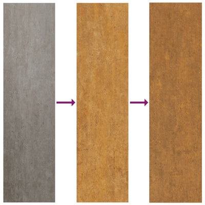 Planters with Legs 2 pcs Rusty 32x30x33 cm Corten Steel Payday Deals