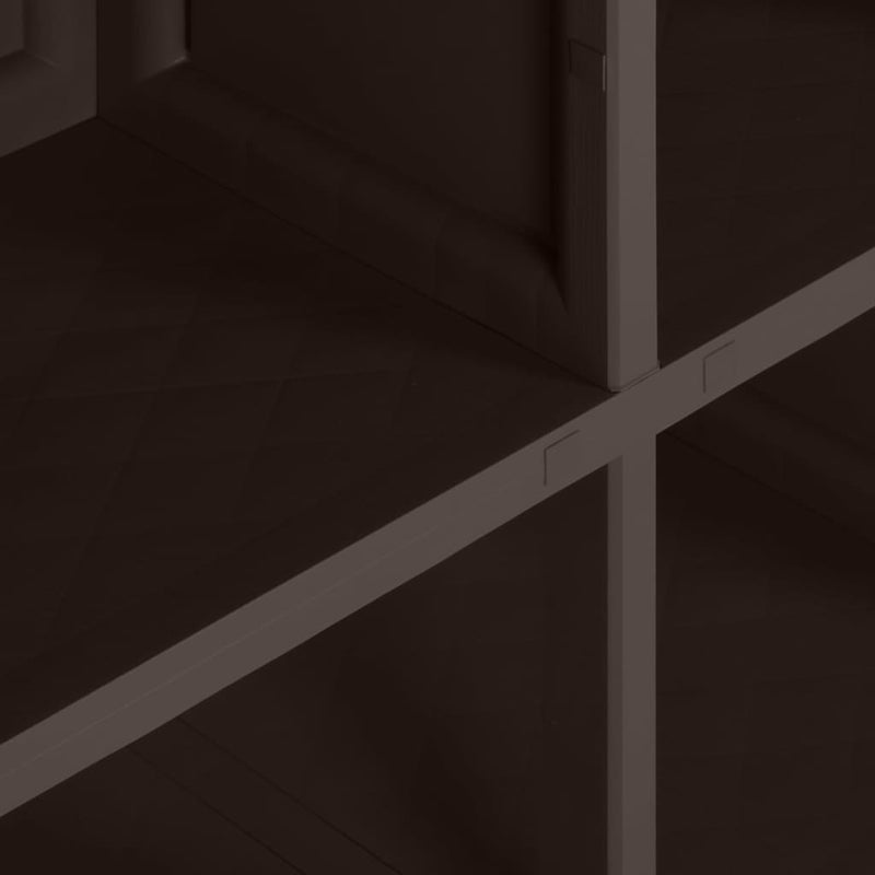 Plastic Cabinet 79x43x125 cm Wood Design Brown Payday Deals