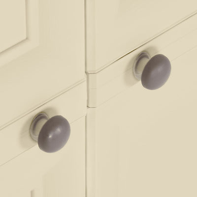 Plastic Cabinet 79x43x85.5 cm Wood Design Angora White Payday Deals