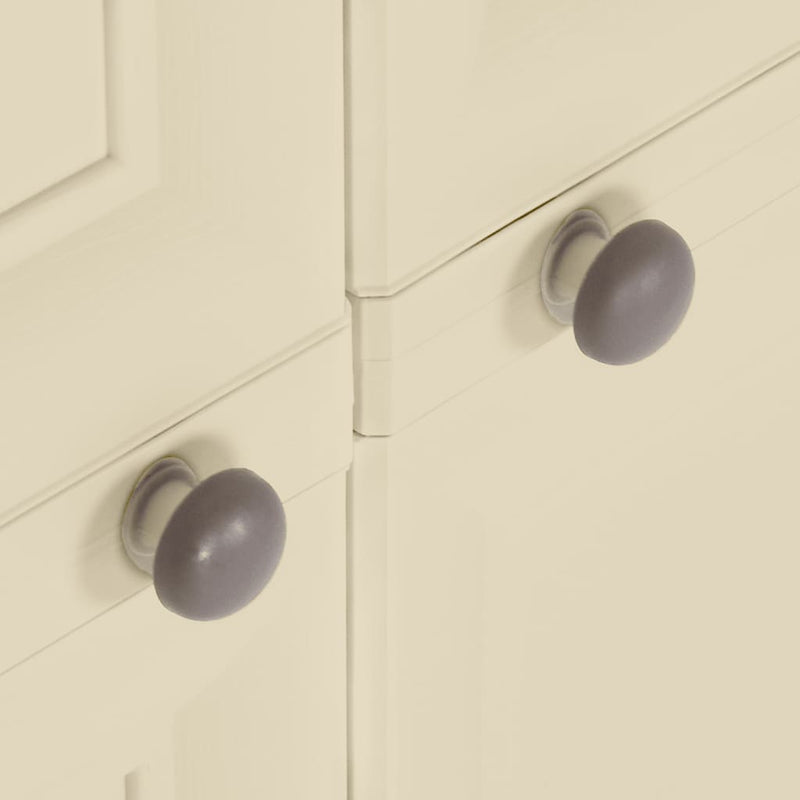 Plastic Cabinet 79x43x85.5 cm Wood Design Angora White Payday Deals