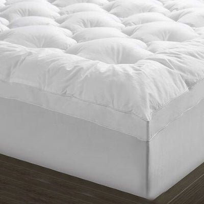 Platinum Collection 1000GSM Cloud White Mattress Topper King