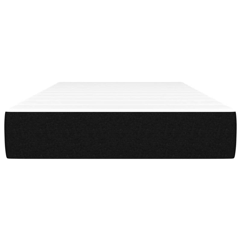 Pocket Spring Bed Mattress Black 106x203x20 cm King Single Size Fabric Payday Deals