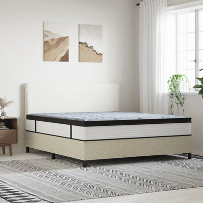 Pocket Spring Mattress Medium Plus 153x203 cm Queen Size Payday Deals