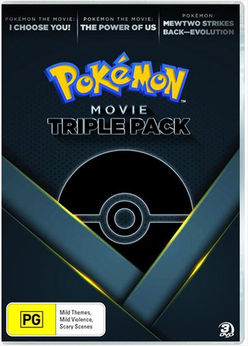 Pokemon | Movie Triple Pack DVD Payday Deals