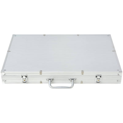 Poker Set with 1000 Laser Chips Aluminium Payday Deals