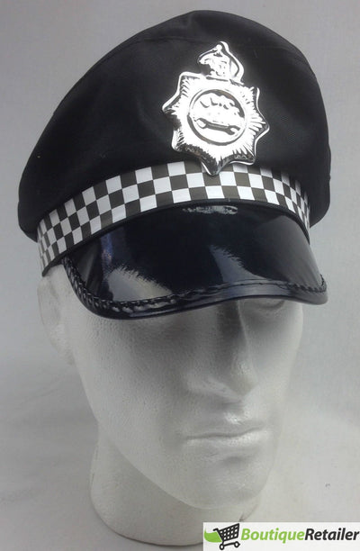 Police Officer Captain HAT Pilot Cop Navy Sailor Costume Party Cap Fancy Dress Payday Deals