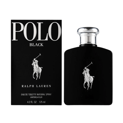 Polo Black by Ralph Lauren EDT Spray 125ml For Men (NEW PACKAGING)