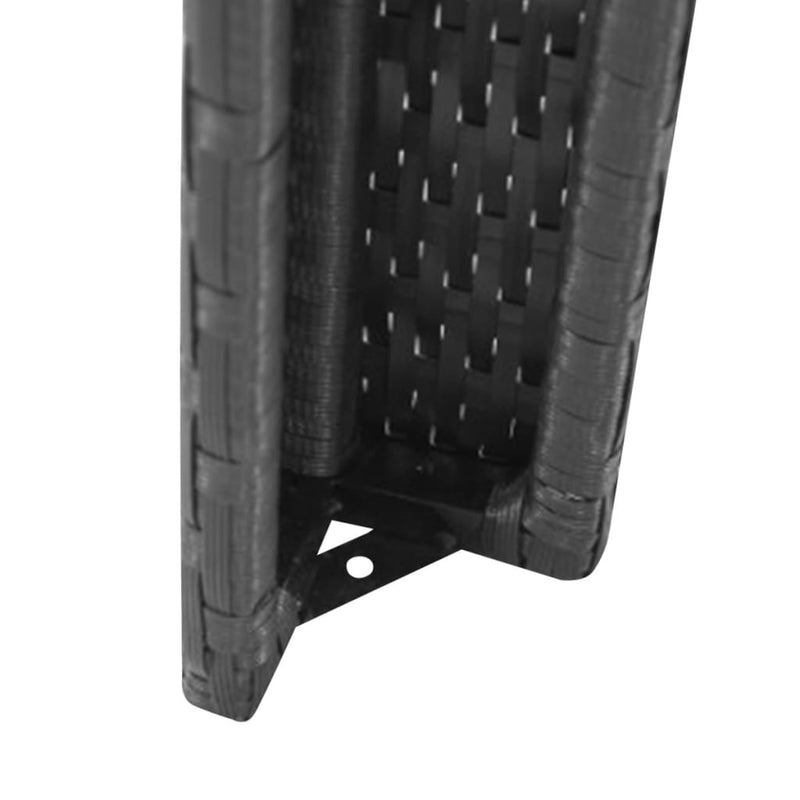 Poly Rattan Gazebo with Dark Grey Roof 3 x 4 m Payday Deals