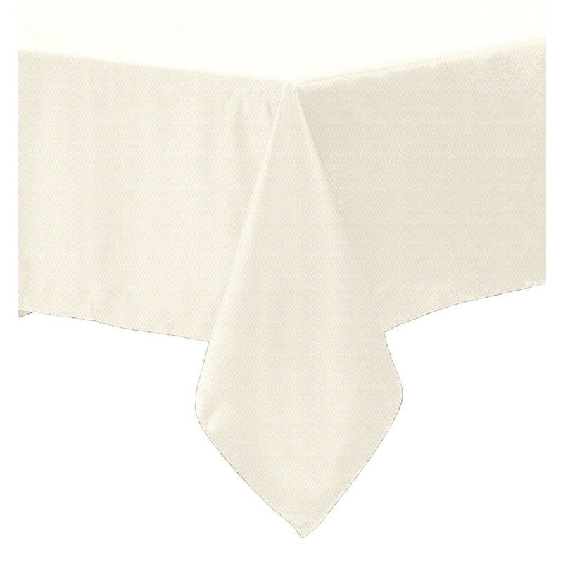 Polyester Cotton Tablecloth Ivory 180 x 180 cm Payday Deals