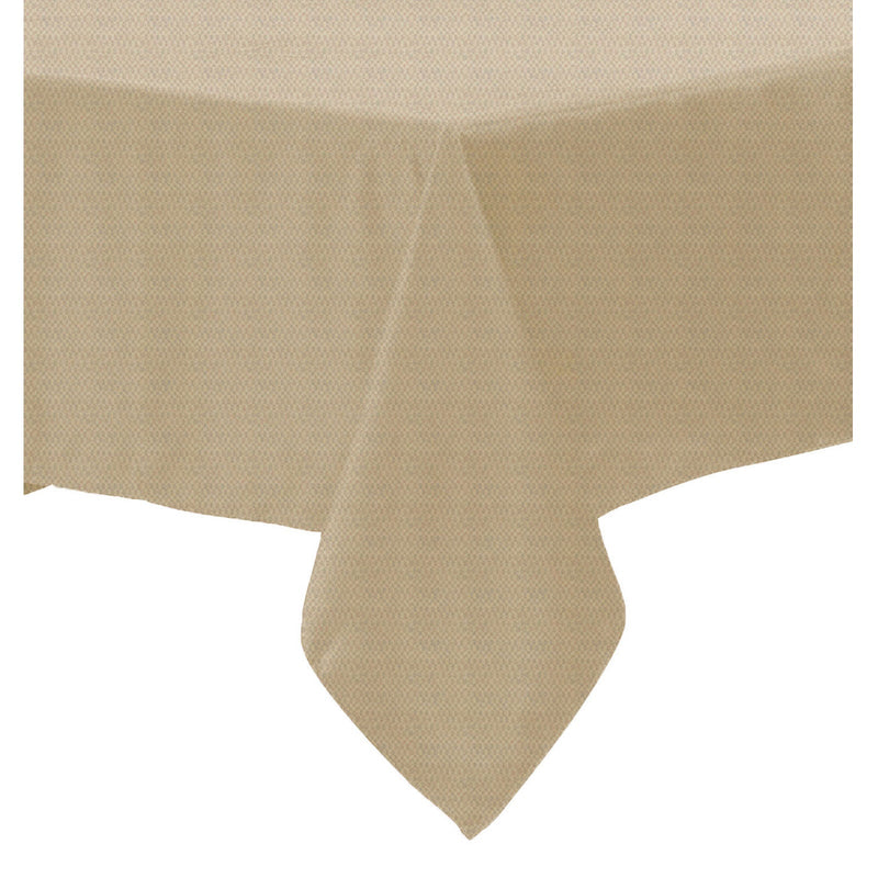 Polyester Cotton Tablecloth Latte 150 x 220 cm Payday Deals