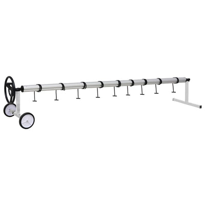 Pool Cover Roller with Stainless Steel Base Payday Deals