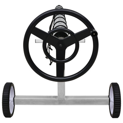 Pool Cover Roller with Stainless Steel Base Payday Deals