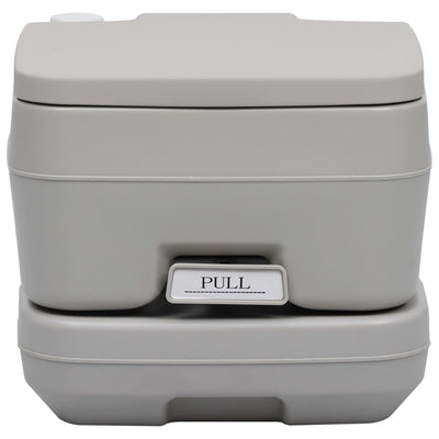 Portable Camping Toilet with Tent 10+10 L Payday Deals