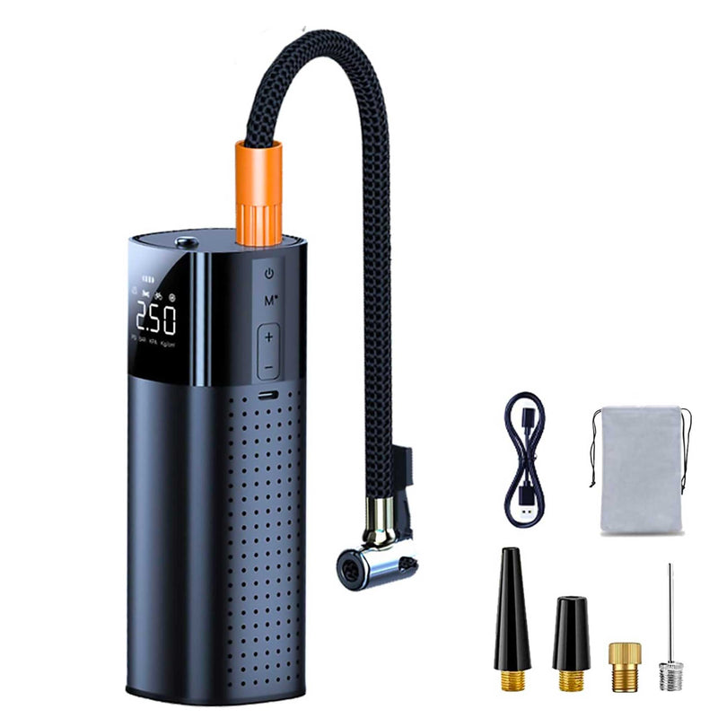 Portable Tyre Inflator - Rechargeable Car Bike Tire Air Pump Compressor Payday Deals