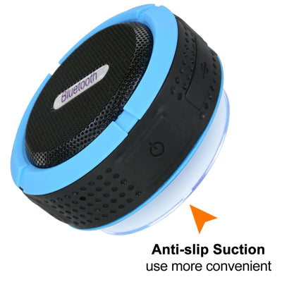 Portable Waterproof Wireless Mini Bluetooth Music Speaker (Blue) Payday Deals