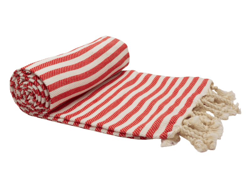 PORTSEA TURKISH COTTON TOWEL - CHERRY Payday Deals