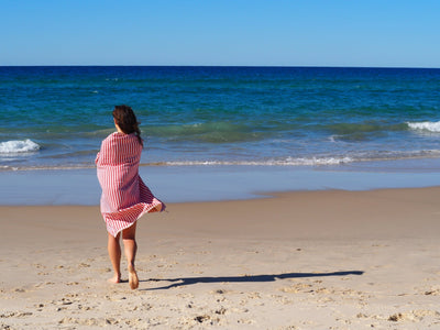 PORTSEA TURKISH COTTON TOWEL - CHERRY Payday Deals