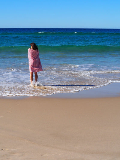 PORTSEA TURKISH COTTON TOWEL - CHERRY Payday Deals