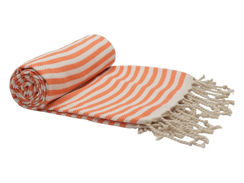 PORTSEA TURKISH COTTON TOWEL - CORAL Payday Deals