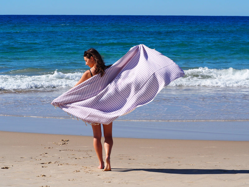 PORTSEA TURKISH COTTON TOWEL - LILAC Payday Deals