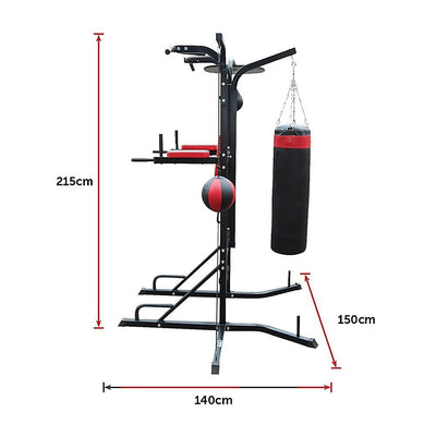 Power Boxing Station Stand Gym Speed Ball Punching Bag Payday Deals