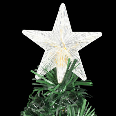 Pre-lit Christmas Tree with Stand 120 cm Fibre Optic Payday Deals
