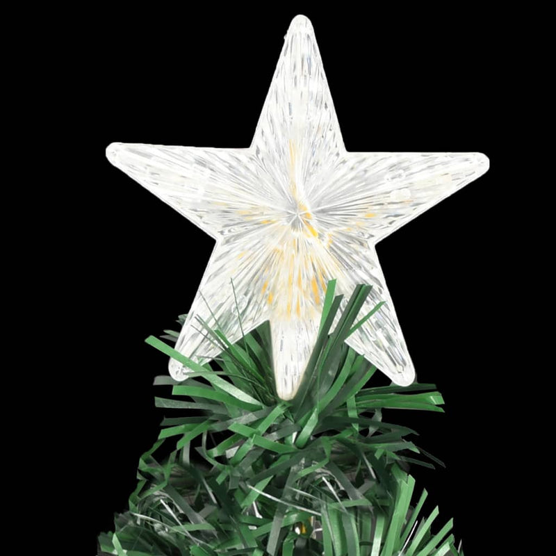 Pre-lit Christmas Tree with Stand 120 cm Fibre Optic Payday Deals