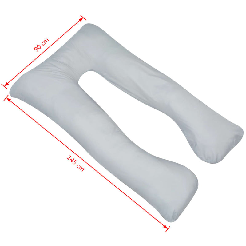 Pregnancy Pillow 90x145 cm Grey Payday Deals
