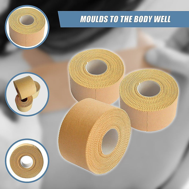 Premium Rigid Sports Strapping Tape - 3 Rolls of 38mm X 13.7M Payday Deals