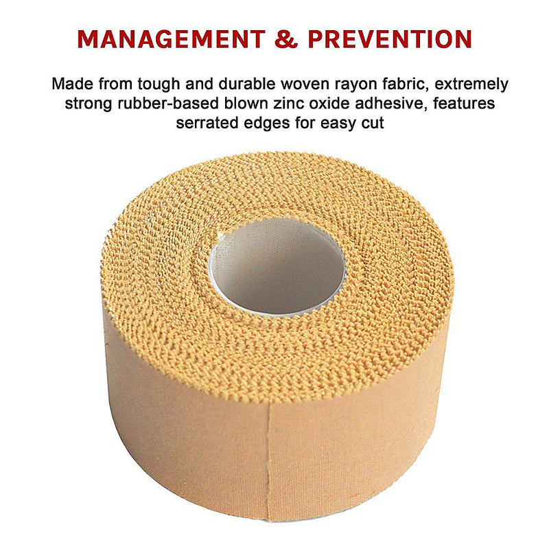 Premium Rigid Sports Strapping Tape - 3 Rolls of 38mm X 13.7M Payday Deals