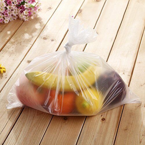 Produce Roll Bags Heavy Duty Food Grade Plastic Freezer Supermarket Bag Gusset Payday Deals