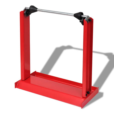 Professional Motorcycle Wheel Balancing Stand Red Payday Deals