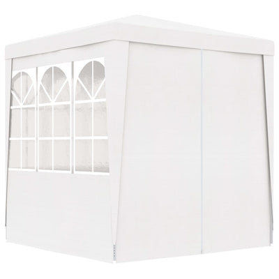 Professional Party Tent with Side Walls 2x2 m White 90 g/m² Payday Deals