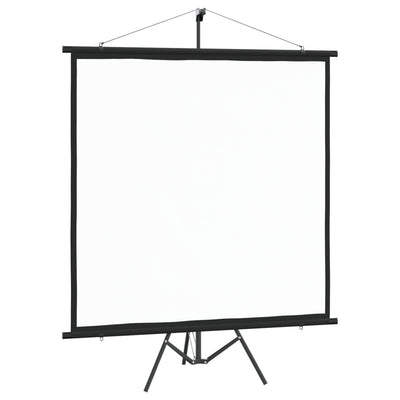 Projection Screen with Tripod 144.8 cm 1:1 Payday Deals