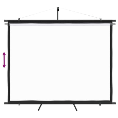Projection Screen with Tripod 90" 4:3 Payday Deals