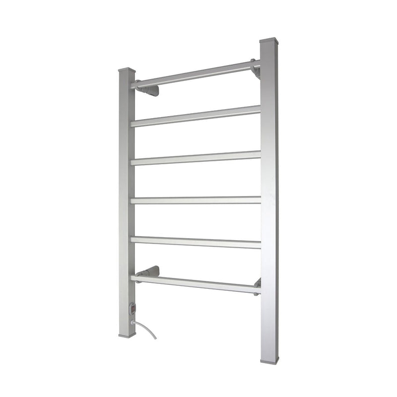 Pronti Heated Towel Rack Electric Bathroom Towel Rails Warmer 100w - Silver Payday Deals