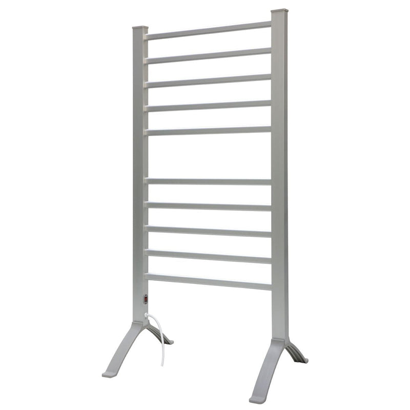 Pronti Heated Towel Rack Electric Bathroom Towel Rails Warmer Ev-160- Silver Payday Deals