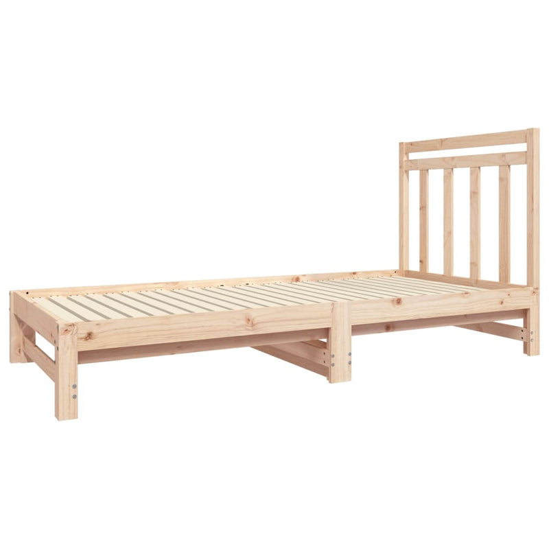 Pull-out Day Bed without Mattress 2x(90x190) cm Payday Deals