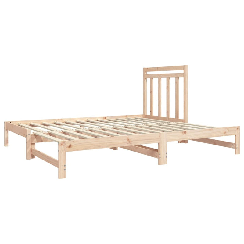 Pull-out Day Bed without Mattress 2x(90x190) cm Payday Deals