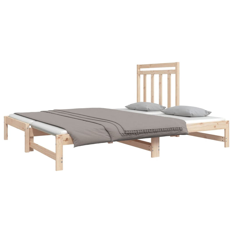 Pull-out Day Bed without Mattress 2x(90x190) cm Payday Deals
