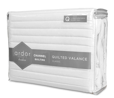 Quilted VALANCE - KING SINGLE Payday Deals