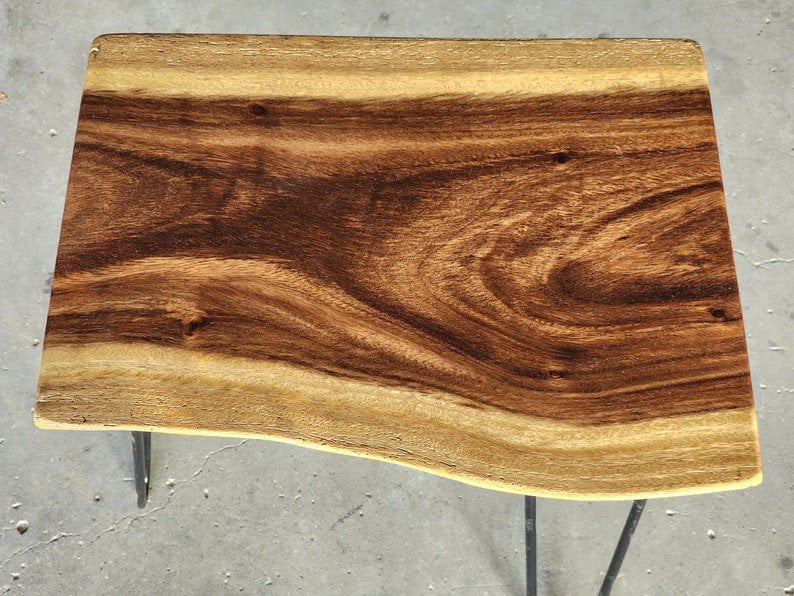 Raintree Wood Live Edge Coffee Table-40-50 cm Payday Deals