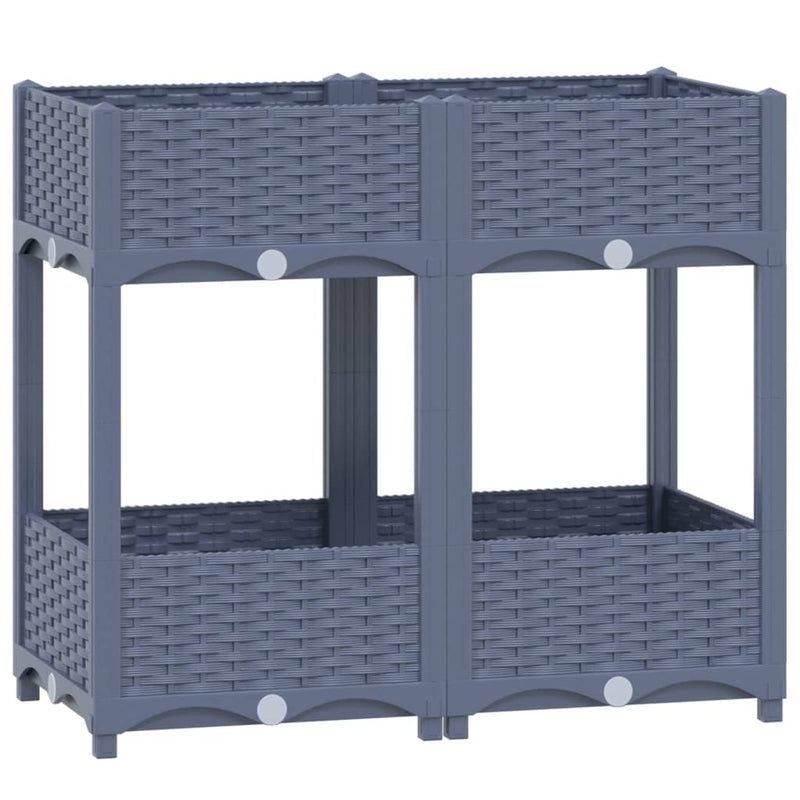 Raised Bed 80x40x71 cm Polypropylene Payday Deals