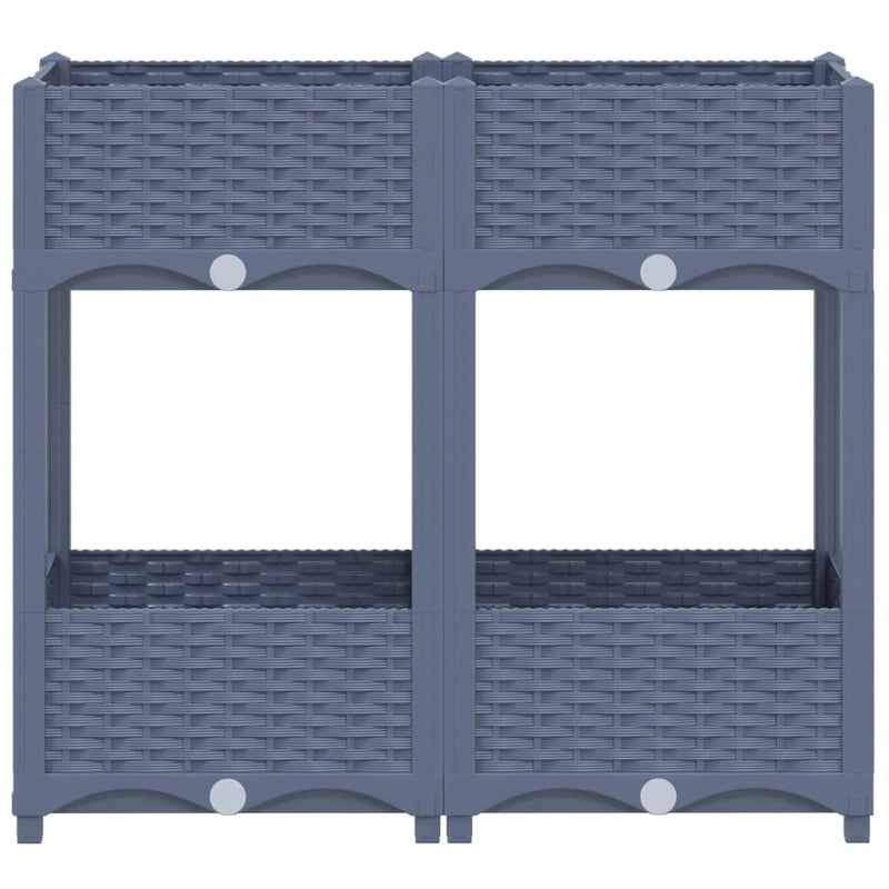 Raised Bed 80x40x71 cm Polypropylene Payday Deals