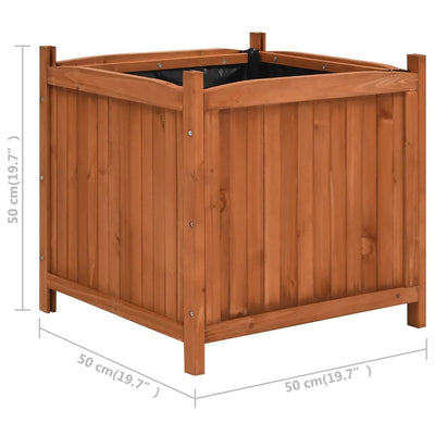 Raised Beds 2 pcs 50x50x50 cm Firwood Payday Deals