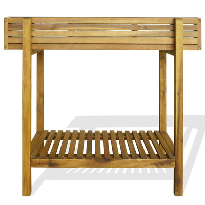 Raised Garden Raised Bed Solid Acacia Wood and Zinc Payday Deals