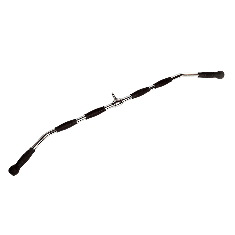 Randy & Travis Rubber-Coated Lat Pull-Down Bar Attachment Payday Deals