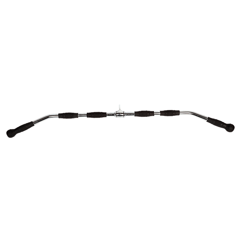 Randy & Travis Rubber-Coated Lat Pull-Down Bar Attachment Payday Deals