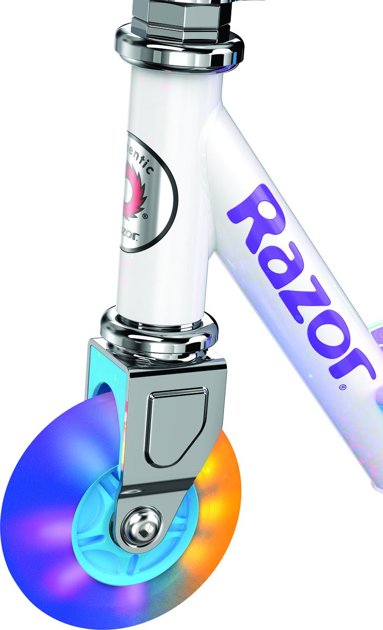 Razor Kids Electric Scooter Kids Motorised Light Up Folding E-Scooter Payday Deals