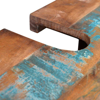 Reclaimed Solid Wood Bathroom Vanity Cabinet Set with Mirror Payday Deals